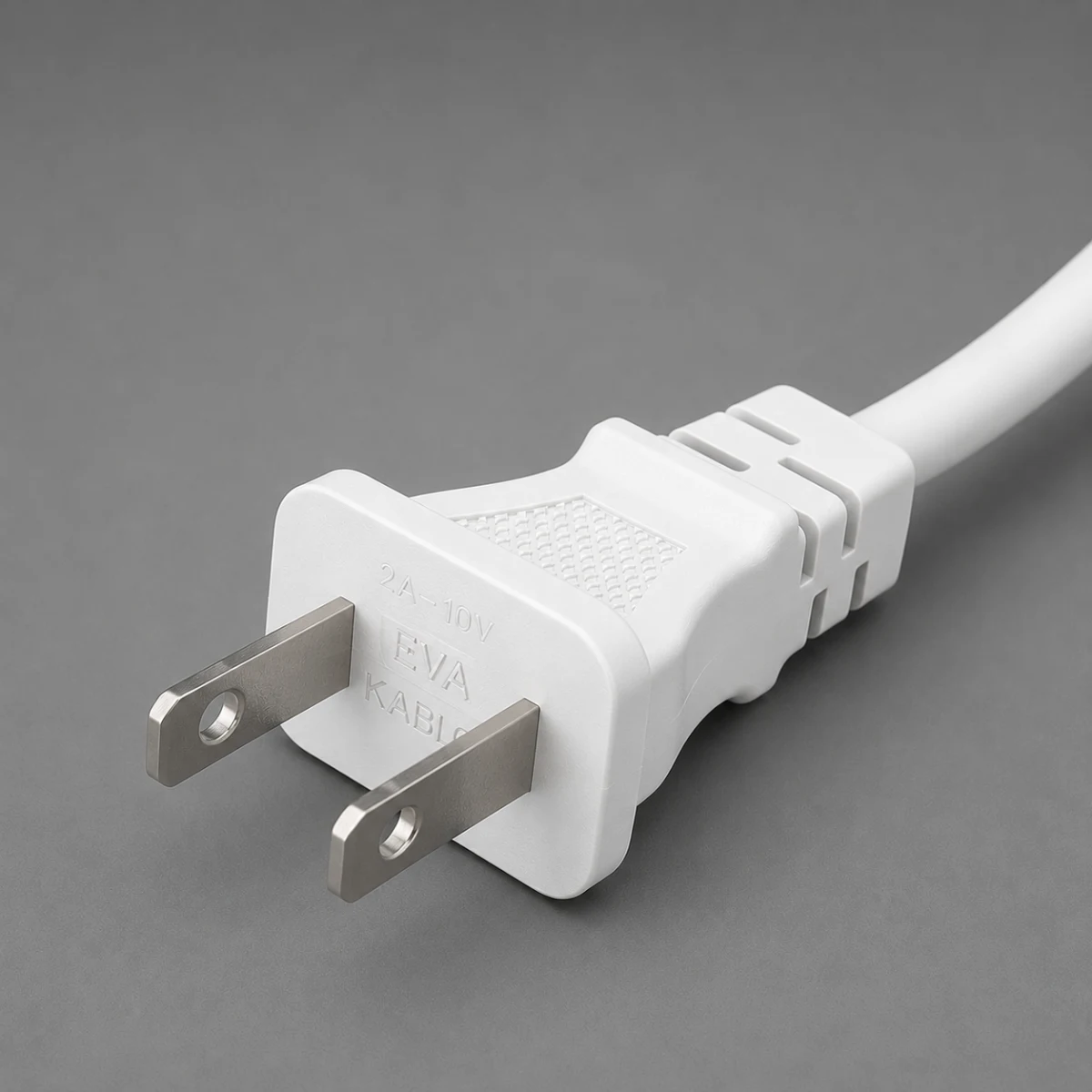 EVA 10 15 A 125 V Type A iki uçlu fişli güç kablosu görseli 2